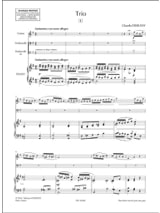 Trio pour Violon, Violoncelle et Piano - Conducteur - DEBUSSY